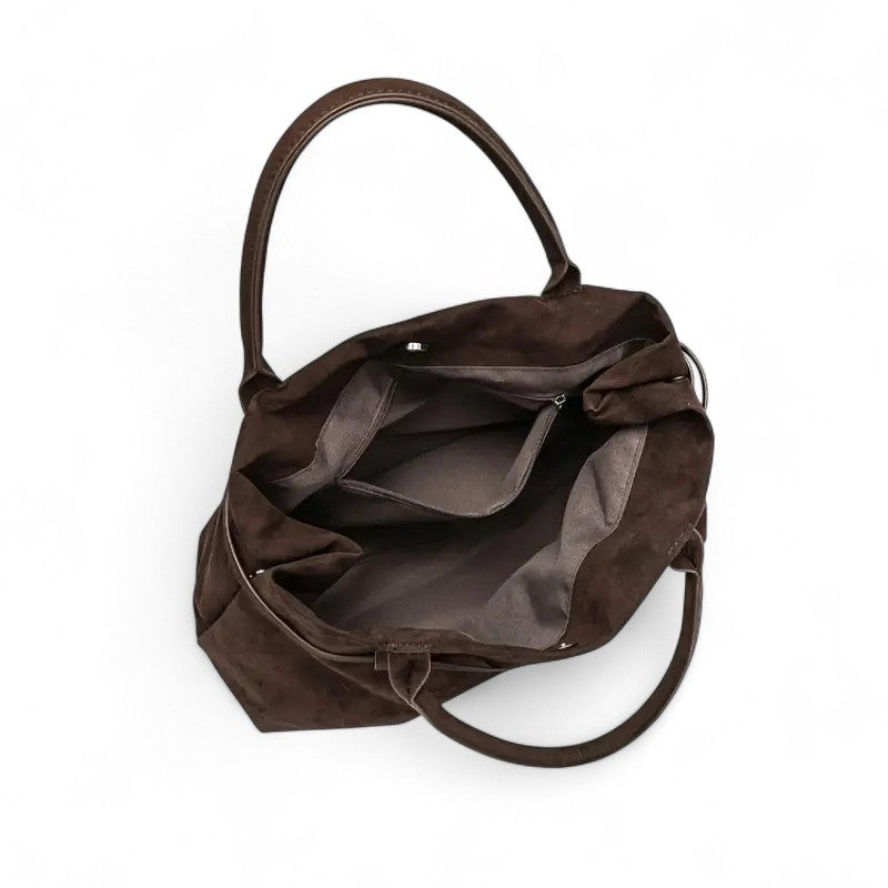 Nord Taschen | Large Elegant Suede Handbag