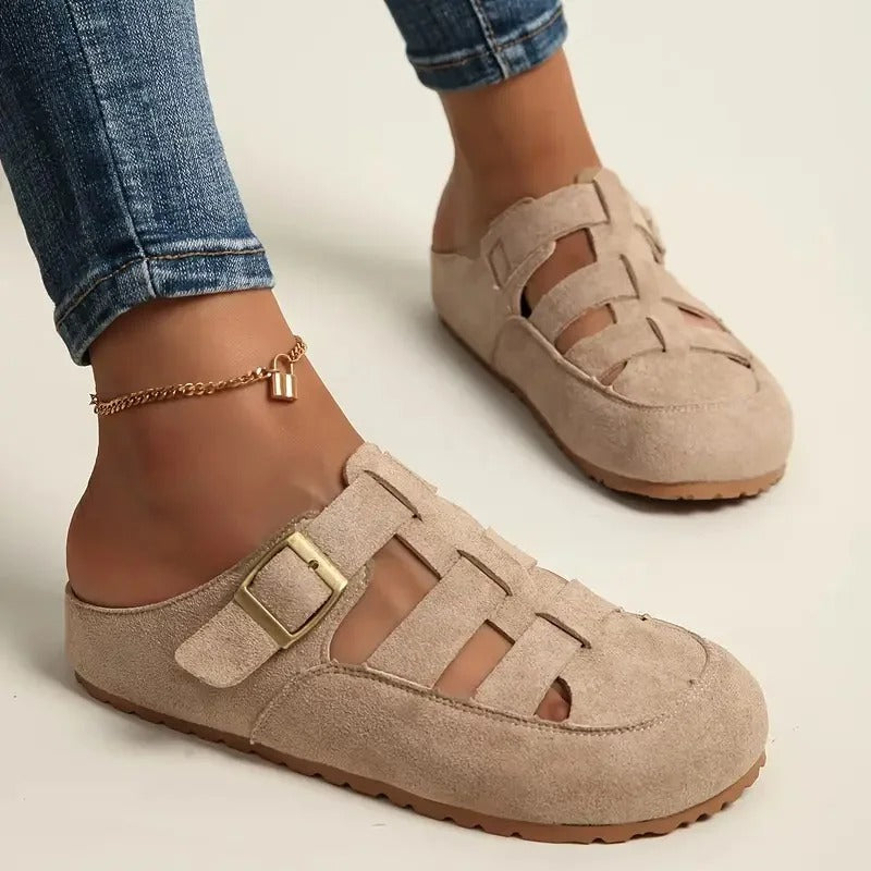 Modische Slip-On Plateauschuhe für Damen