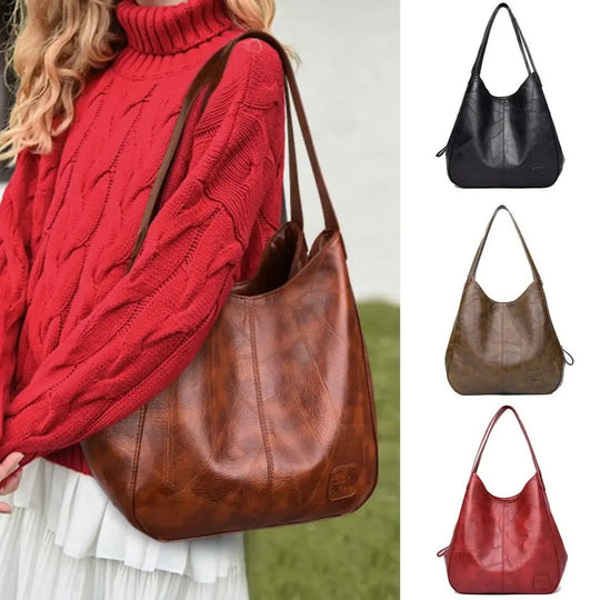 Nord Taschen | Schultertasche aus echtem Leder