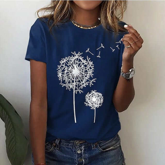 Lavigne Elegantes Löwenzahn-Shirt