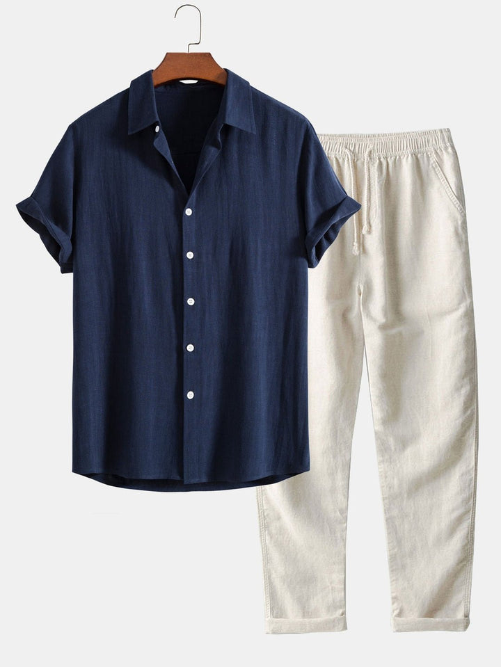 Nord Taschen | Herren Sommer Satz mit Shirt und Shorts Leicht, Atmungsaktiv & Stilvoll