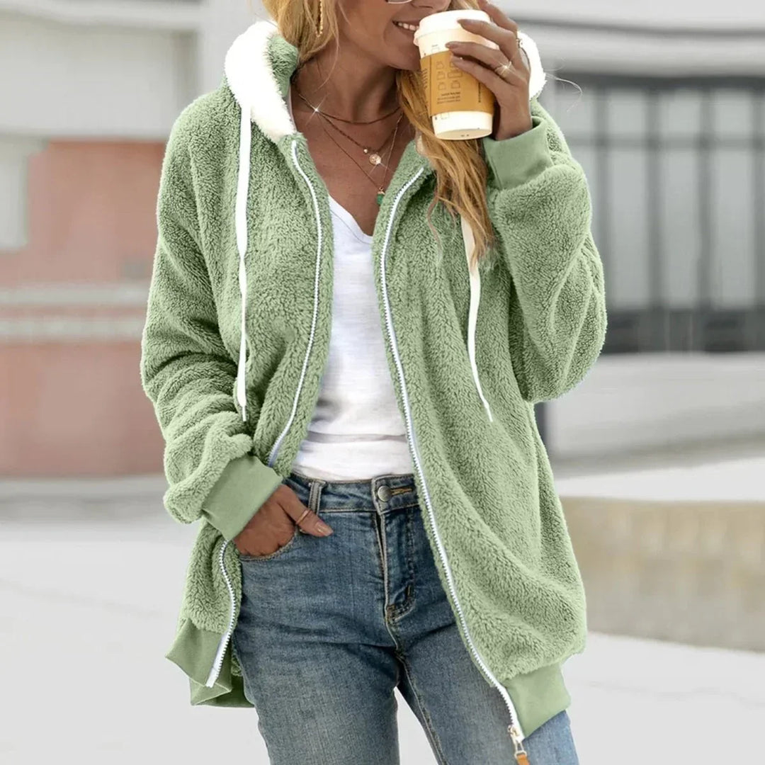 Nord Taschen | Extra warmer Teddy-Fleece Zip Hoodie