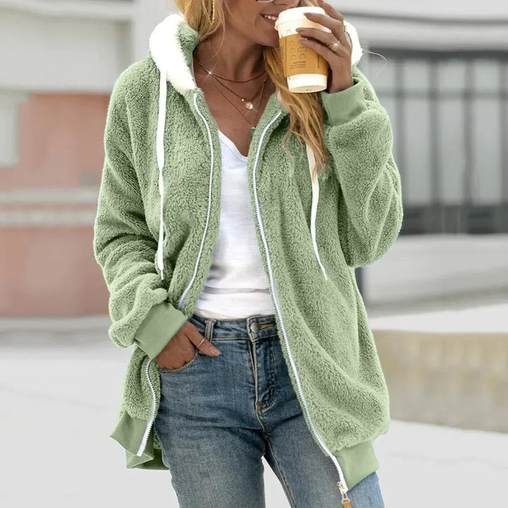 Nord Taschen | Extra warmer Teddy-Fleece Zip Hoodie