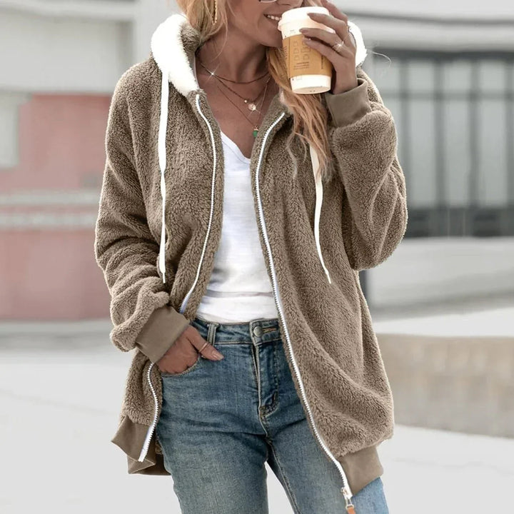 Nord Taschen | Extra warmer Teddy-Fleece Zip Hoodie