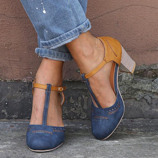 Elegante Vintage-Damen-Heels