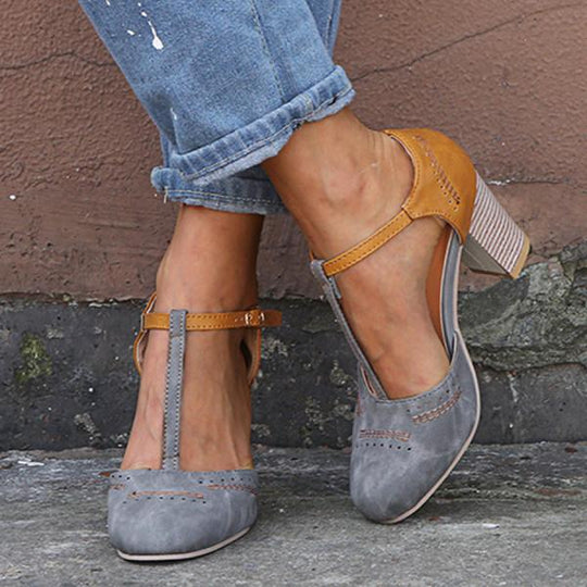 Elegante Vintage-Damen-Heels