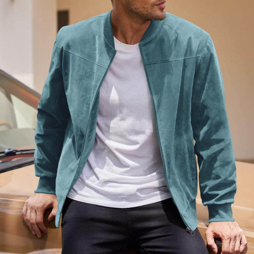 Retro Wildlederjacke für Herren