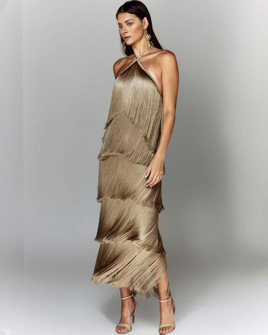 Elegantes Fransenkleid für besondere Anlässe - Vittorelli