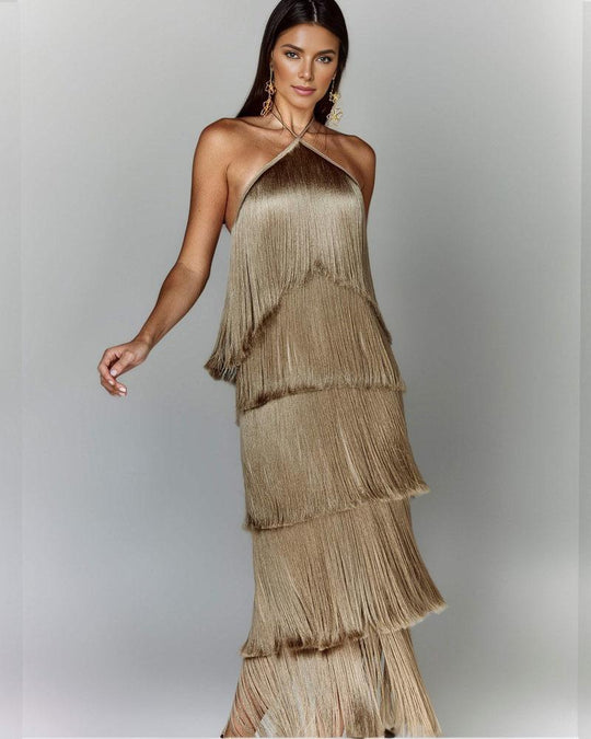 Elegantes Fransenkleid für besondere Anlässe - Vittorelli