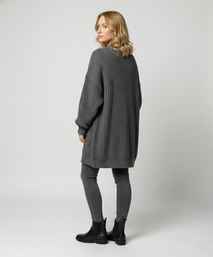 Oversized Strickmantel Damen