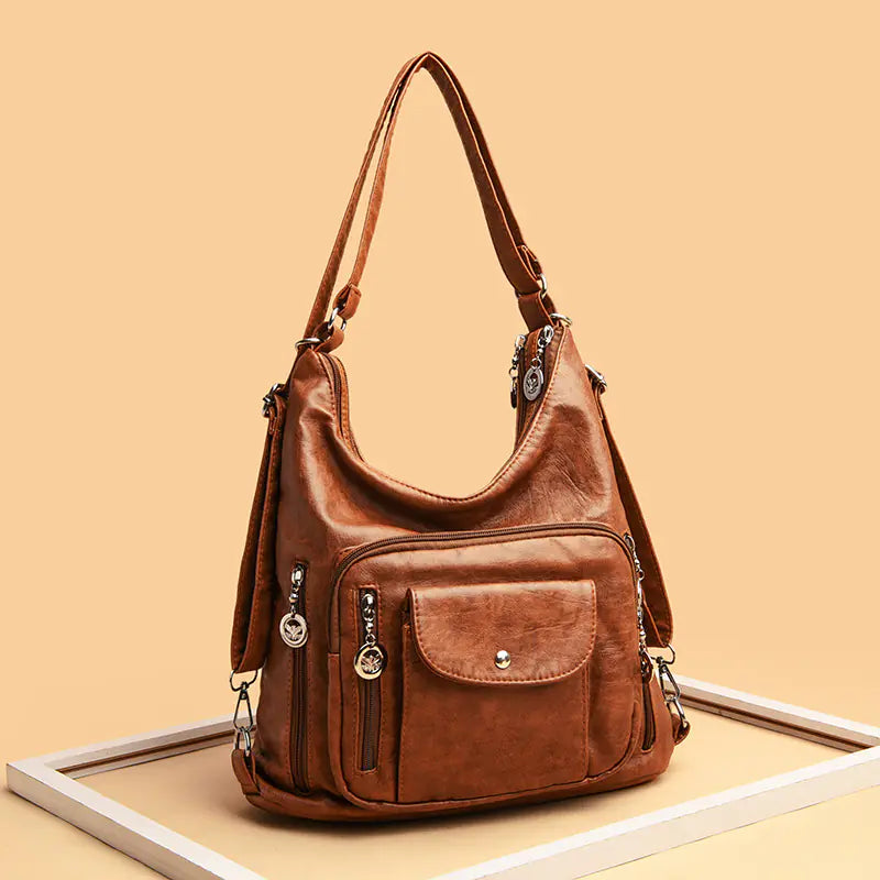 Nord Taschen | Everyday Confidence von Eve - Mehrzweck Echtes Leder Schultertasche