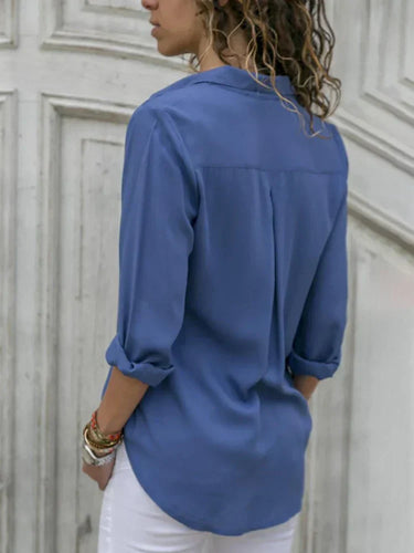 Klassische Bluse für Damen Zeitlos und Vielseitig für Jeden Anlass