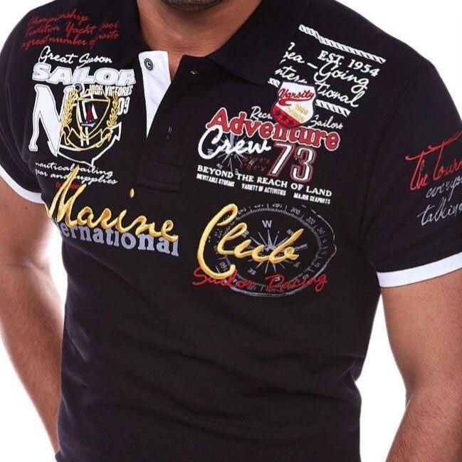 Nord Taschen | Poloshirt mit Buchstaben für Herren