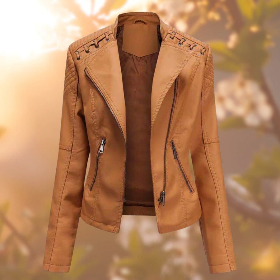 Damen Lederjacke