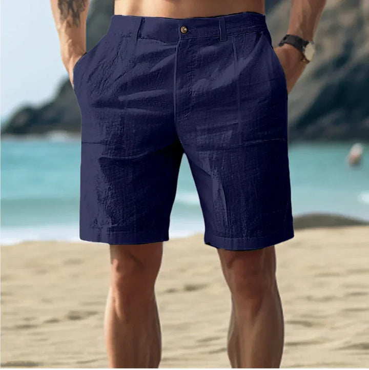 Nord Taschen | Herren Leinen Shorts für Entspannte Sommertage Atmungsaktiv, Bequem & Stilvoll