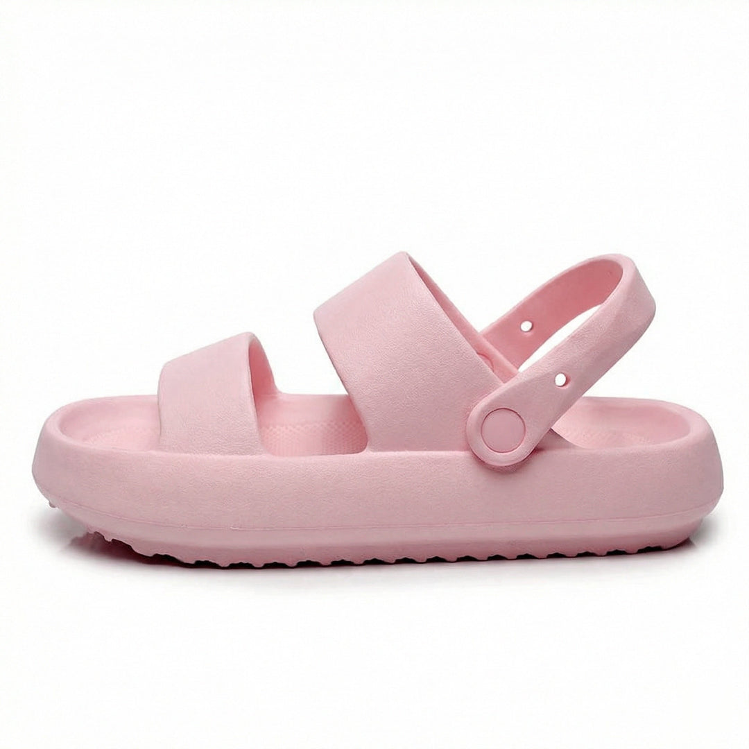 Orthopädische Sandalen Comfort Plus Pantoletten mit Doppelriemen Gepolsterte, Lässige Slip-On-Sandalen - Arvani
