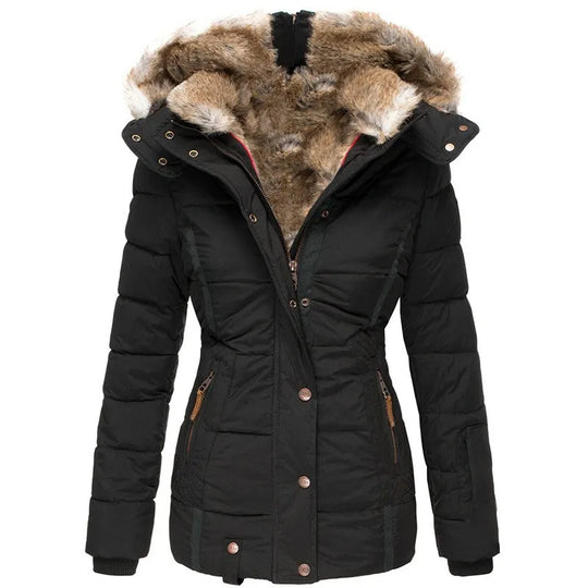 Nord Taschen | Warme Winterjacke Mit Pelzfutter Für Damen