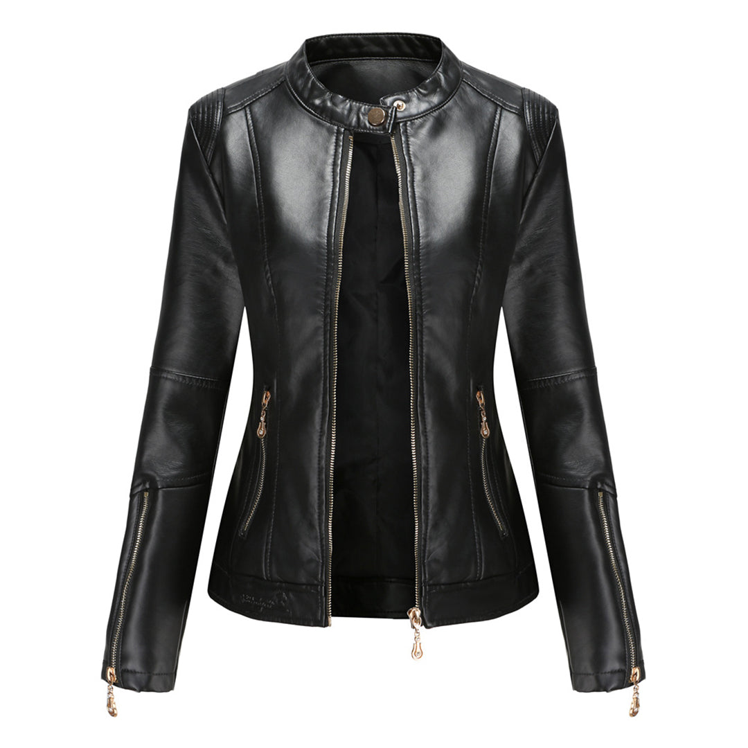 Stylische Lederjacke