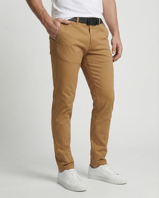Herren Chinohose Slim Fit modern - Arvani