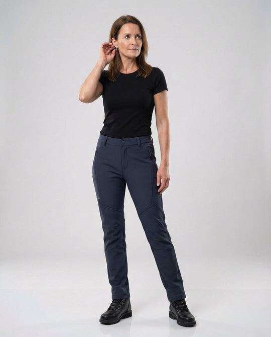 Freizeitkleidung Damen Softshell Wanderhose
