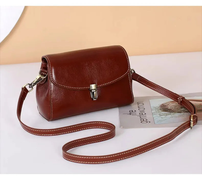 Nord Taschen | Leder Umhängetasche - Elegantes, praktisches Design für den Alltag