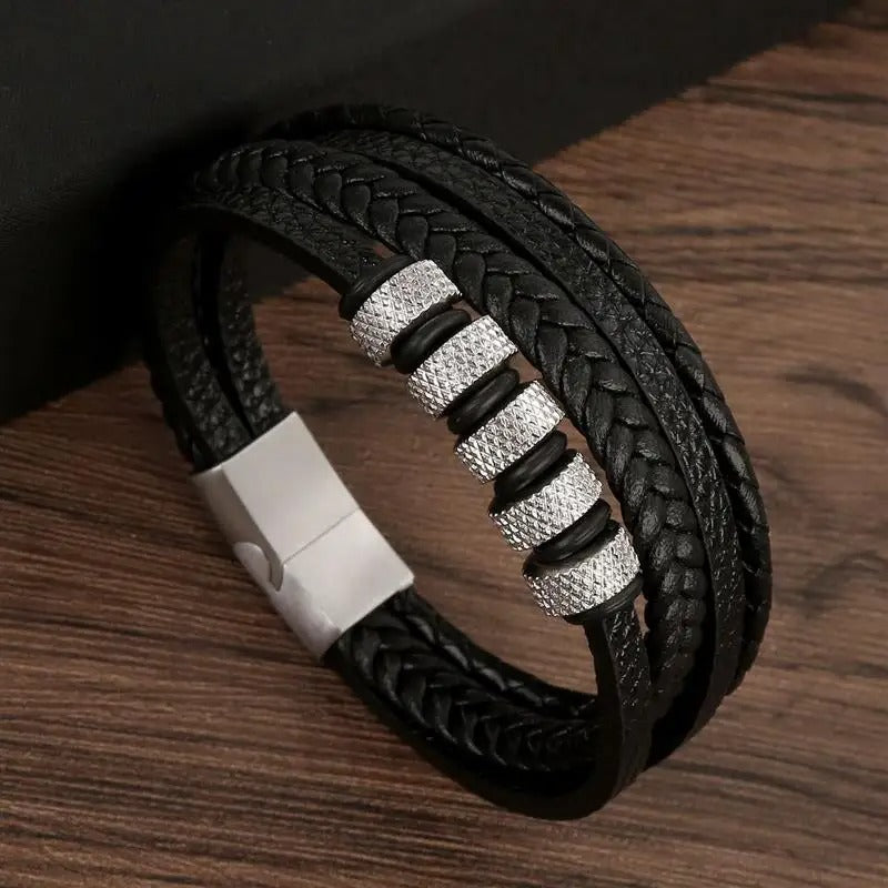 Nord Taschen | Robustes Armband Aus Echtleder mit Schnalle