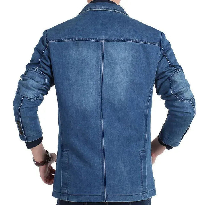 Herren Blazer - Cowboy Denim Jeans Blazer