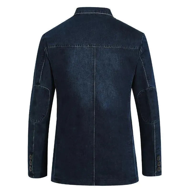 Herren Blazer - Cowboy Denim Jeans Blazer