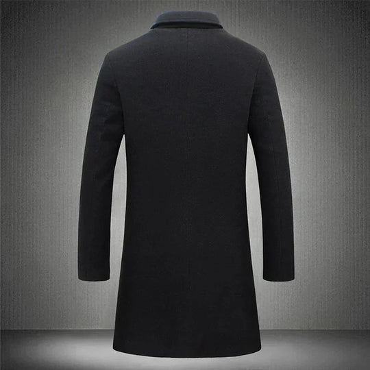 Herren Klassischer Maßanzug Mantel – MarinNord Taschenlau, Schwarz, Beige Optionen