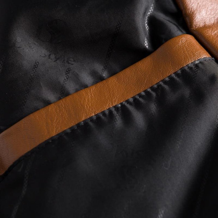 Herren Leder Blazer