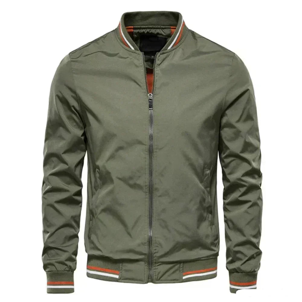 Herren Leichte Sommer Bomberjacke