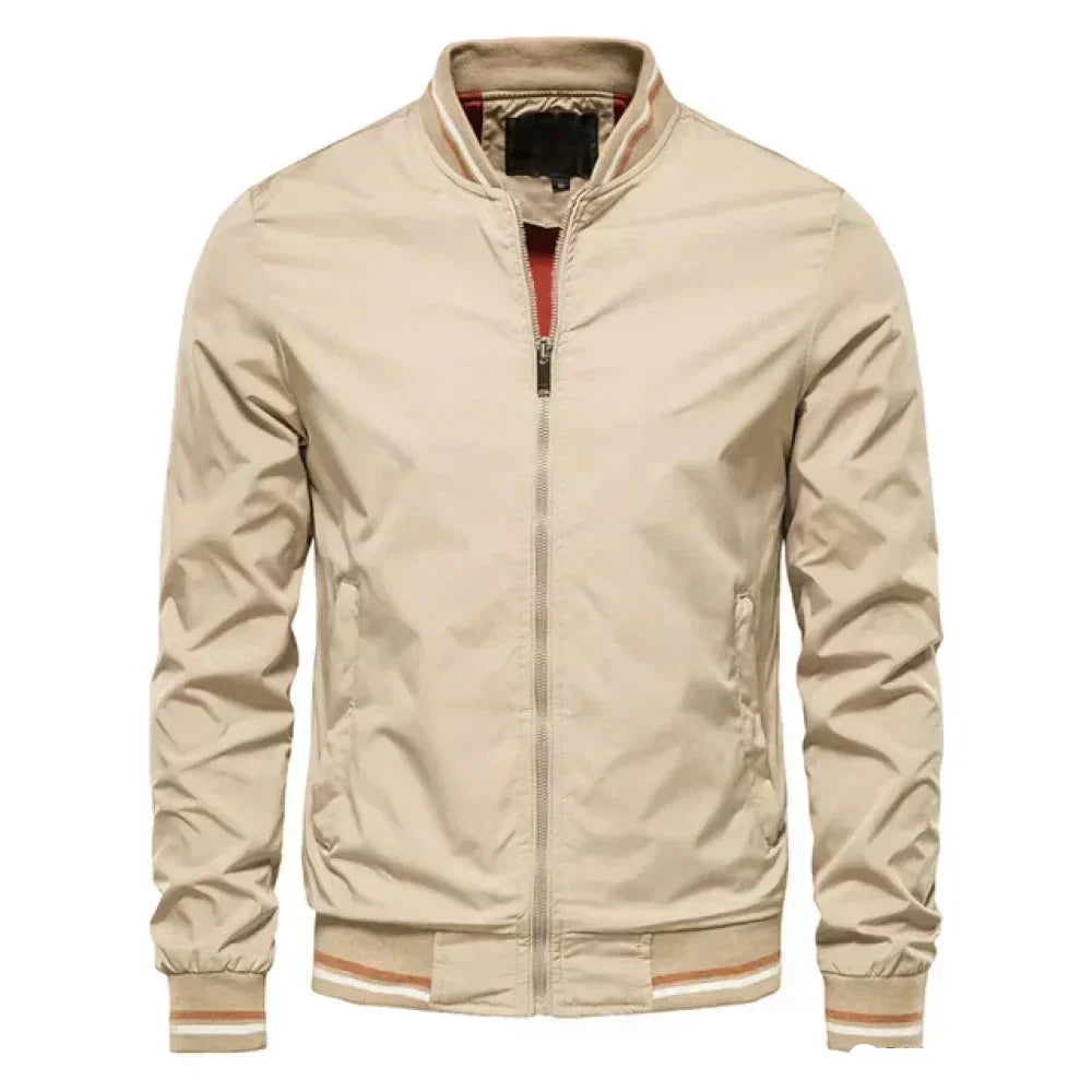 Herren Leichte Sommer Bomberjacke