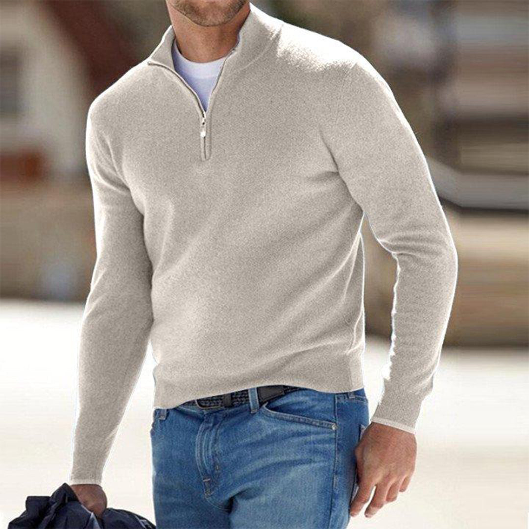 Herren Zip Pullover
