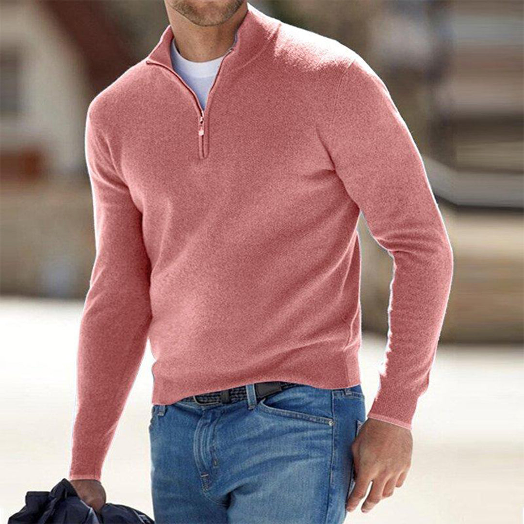 Herren Zip Pullover