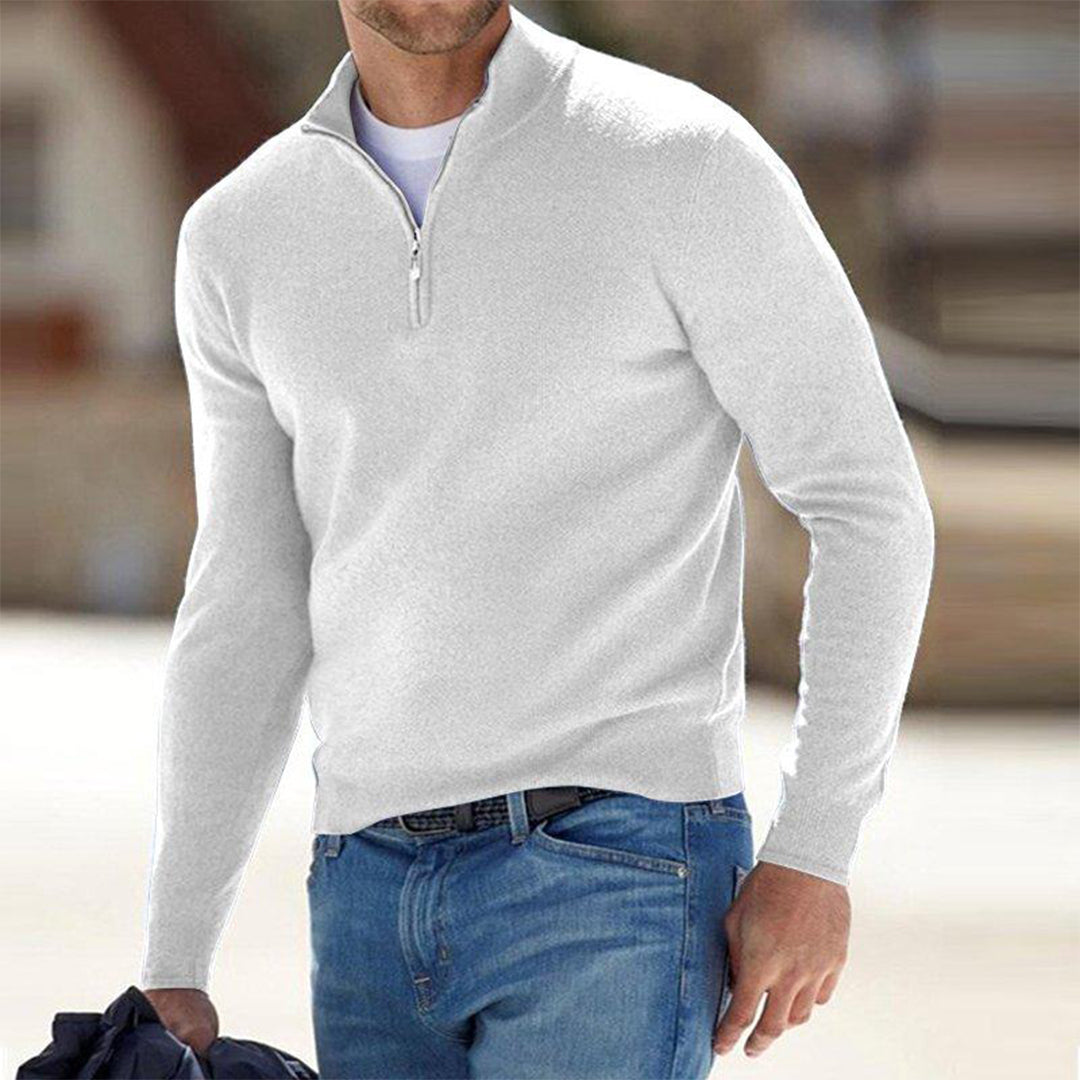 Herren Zip Pullover