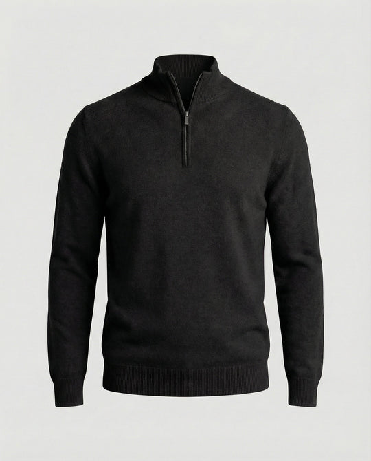 Eleganter Merino V-Ausschnitt Pullover
