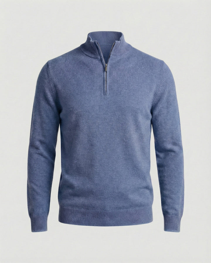 Eleganter Merino V-Ausschnitt Pullover