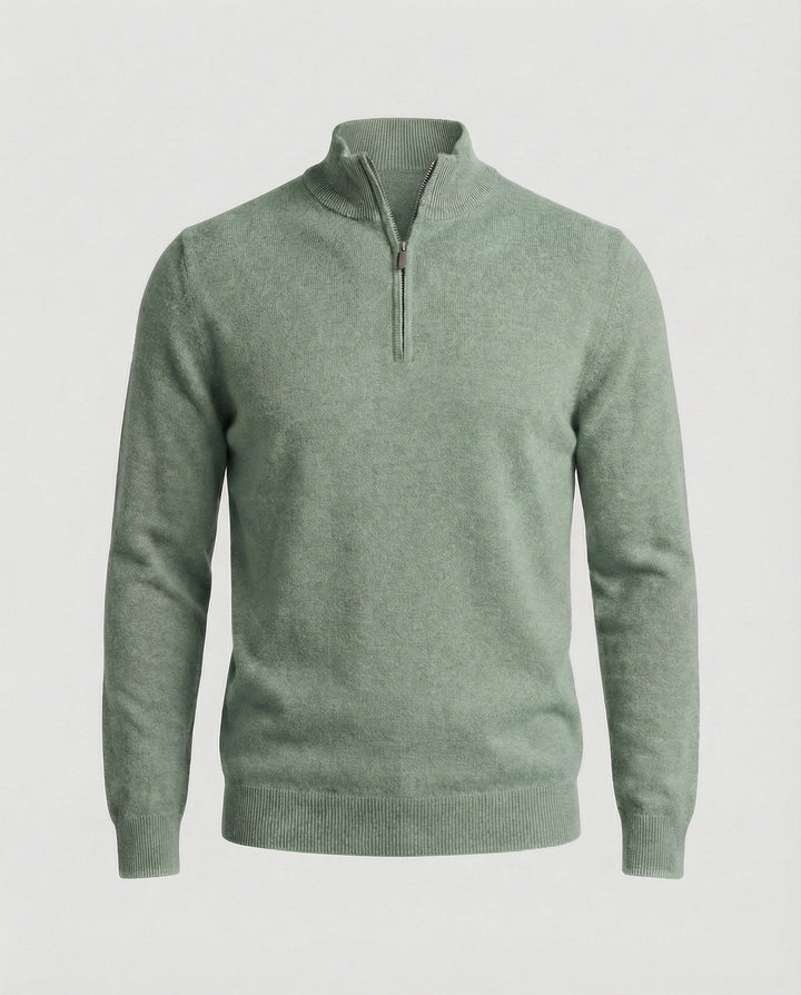 Eleganter Merino V-Ausschnitt Pullover