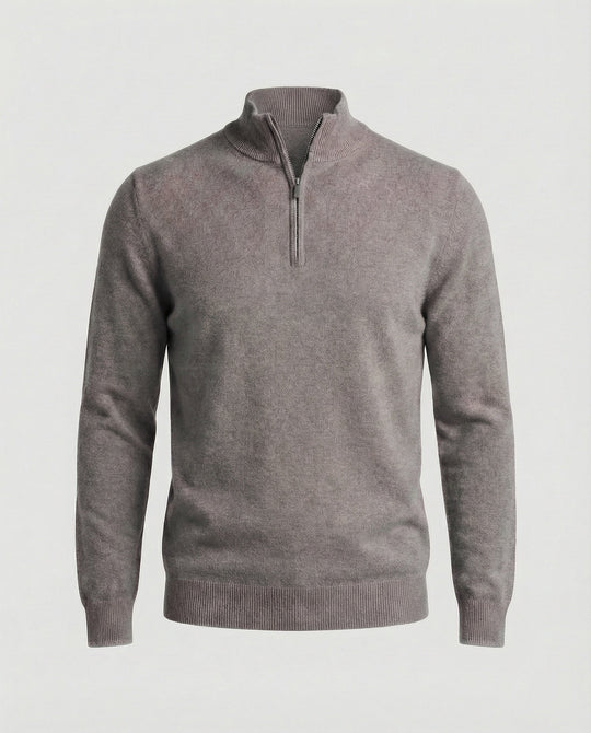 Eleganter Merino V-Ausschnitt Pullover