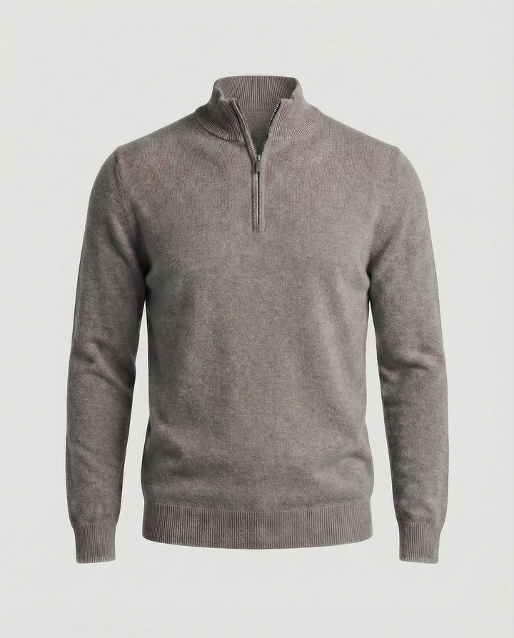 Eleganter Merino V-Ausschnitt Pullover