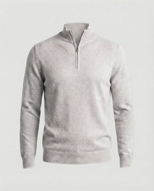 Eleganter Merino V-Ausschnitt Pullover