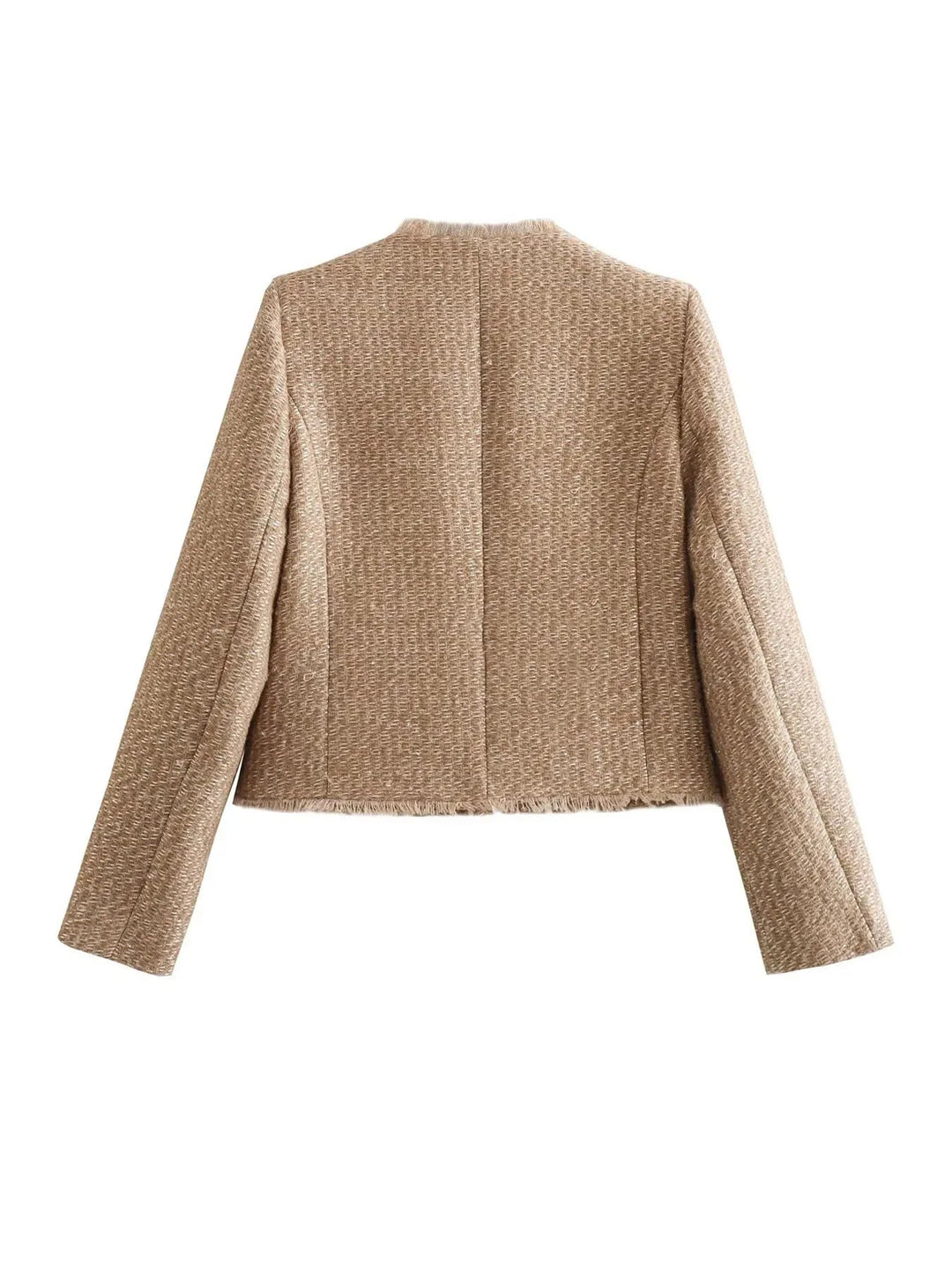 Klassisch geschnittener Tweed-Blazer