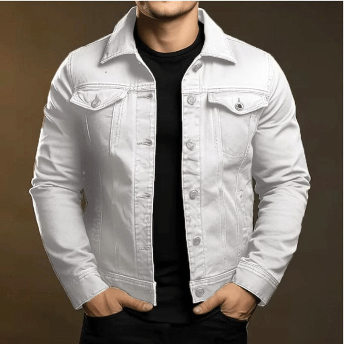 Denim Jack Herren Stilvolle Jeansjacke Lässige & Trendige Looks