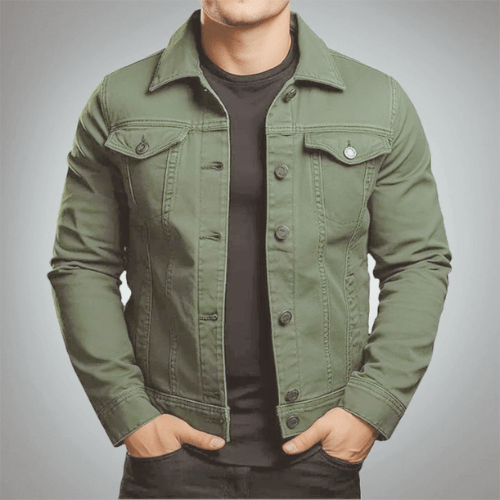 Denim Jack Herren Stilvolle Jeansjacke Lässige & Trendige Looks