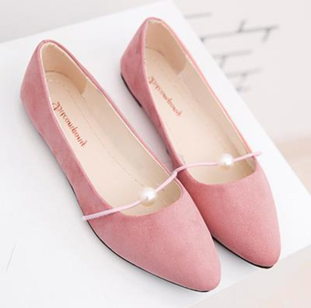 Nord Taschen | Perlen Flache Schicke Schuhe