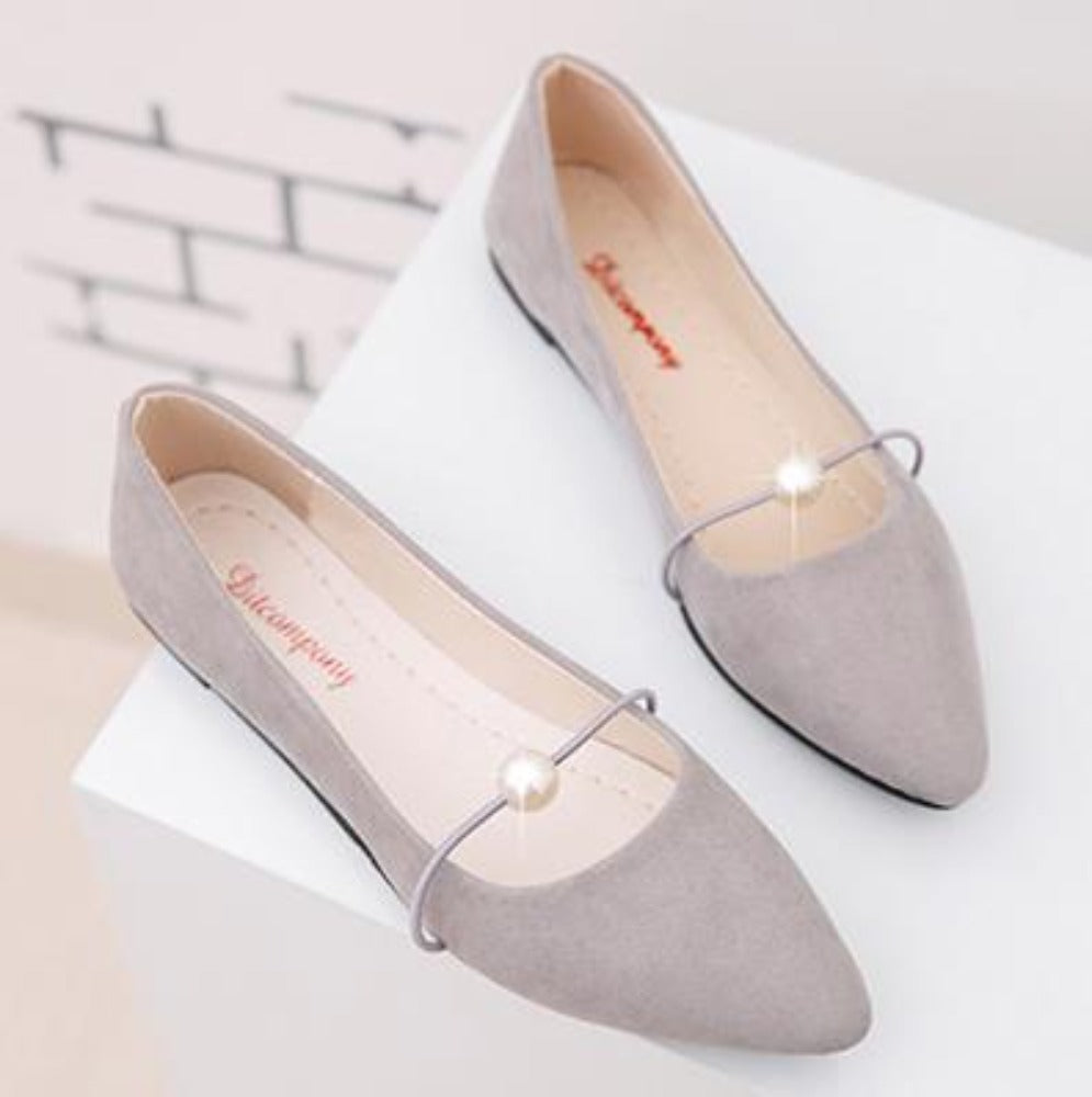 Nord Taschen | Perlen Flache Schicke Schuhe