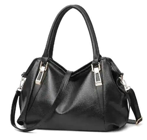 Nord Taschen | Simple Grained Leather Handbag Large Capacity