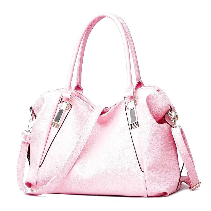 Nord Taschen | Simple Grained Leather Handbag Large Capacity