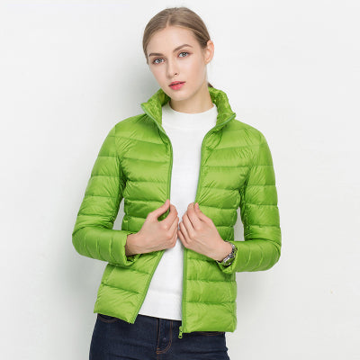 Urban Chic Leichtgewicht Daunenjacke