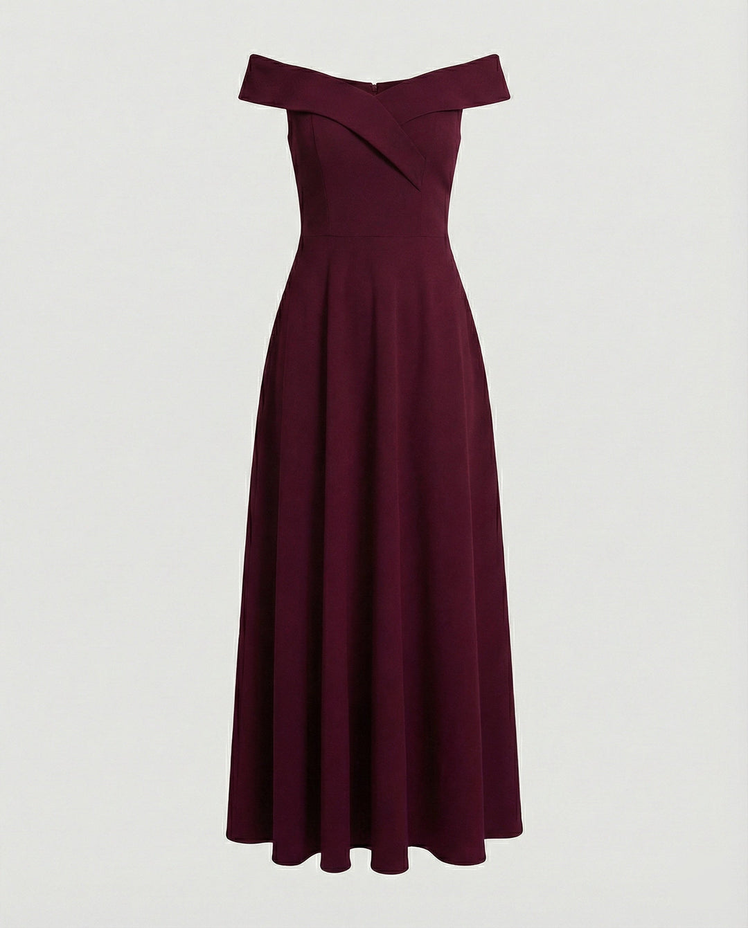 Elegantes Off-Shoulder Langes Catwalk Abendkleid - Arvani